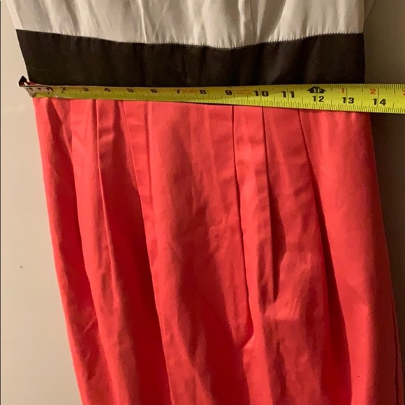 🆕 Vero Moda Pleated Colour Block Dress - Women’s Size 36 - Picture 6 of 7